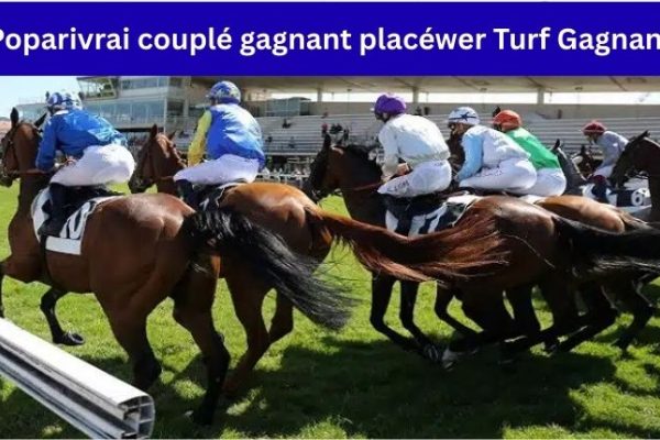 Poparivrai couplé gagnant placéwer Turf Gagnant